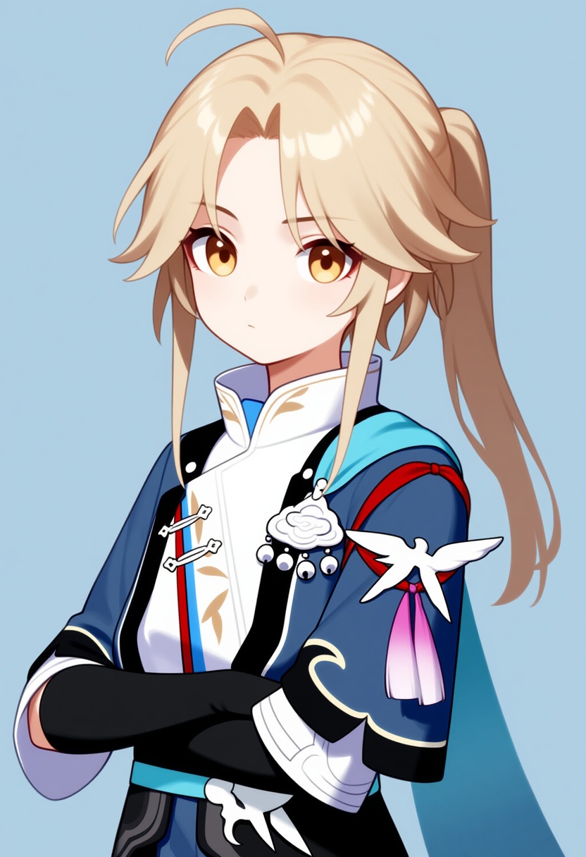 An image depicting yanqing (honkai: star rail)