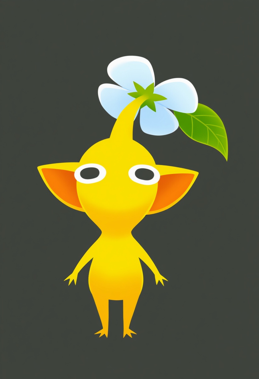An image depicting yellow pikmin