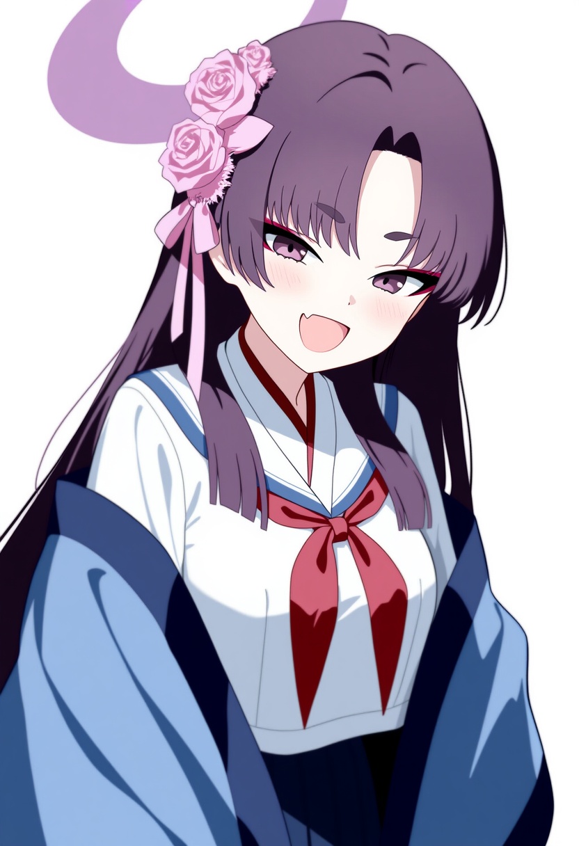 An image depicting yukari (blue archive)