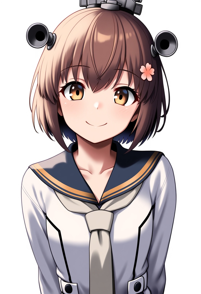 An image depicting yukikaze kai ni (kancolle)