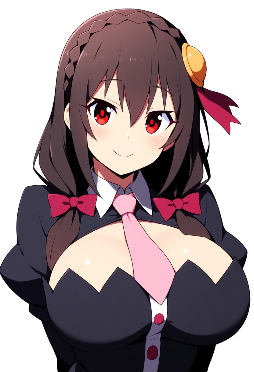 An image depicting yunyun (konosuba)