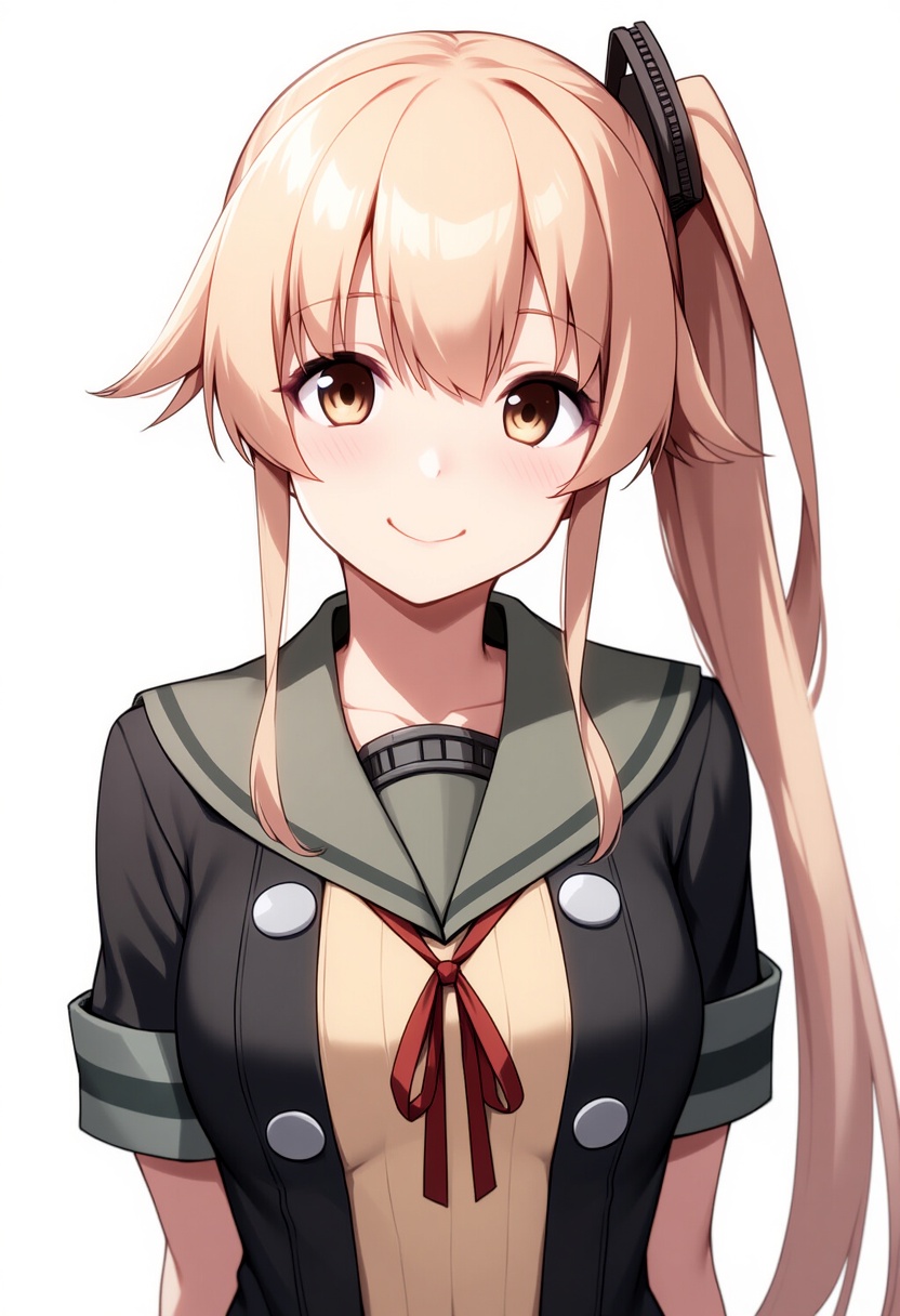 An image depicting yura kai ni (kancolle)