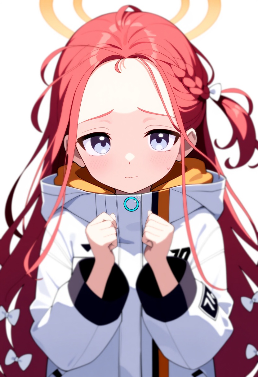 An image depicting yuzu (blue archive)