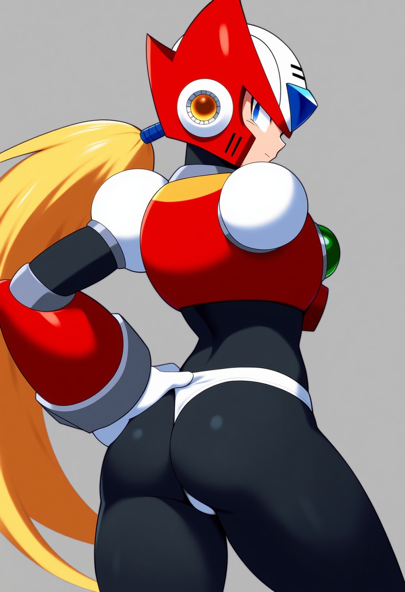 An image depicting zero (mega man)