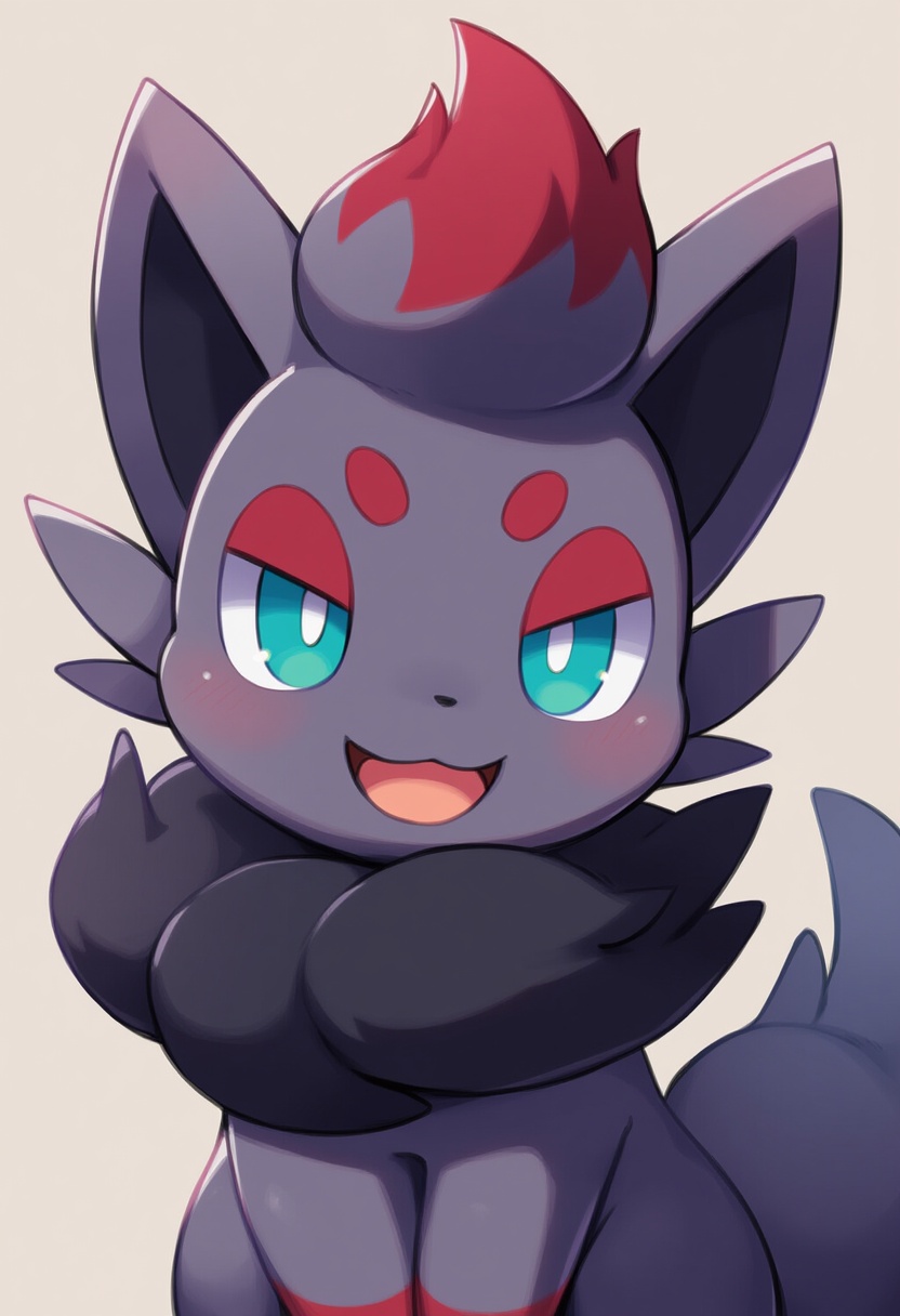An image depicting zorua
