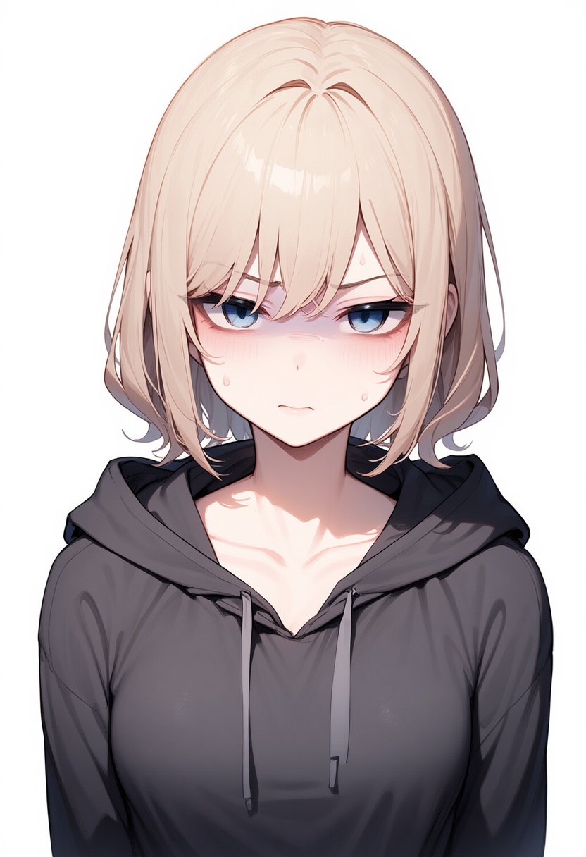 An image depicting gloom (expression)