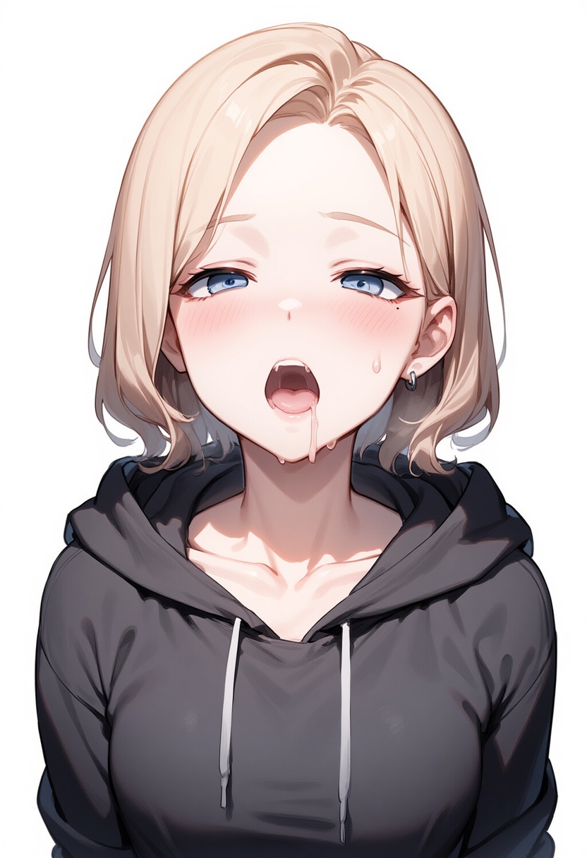 An image depicting mouth drool