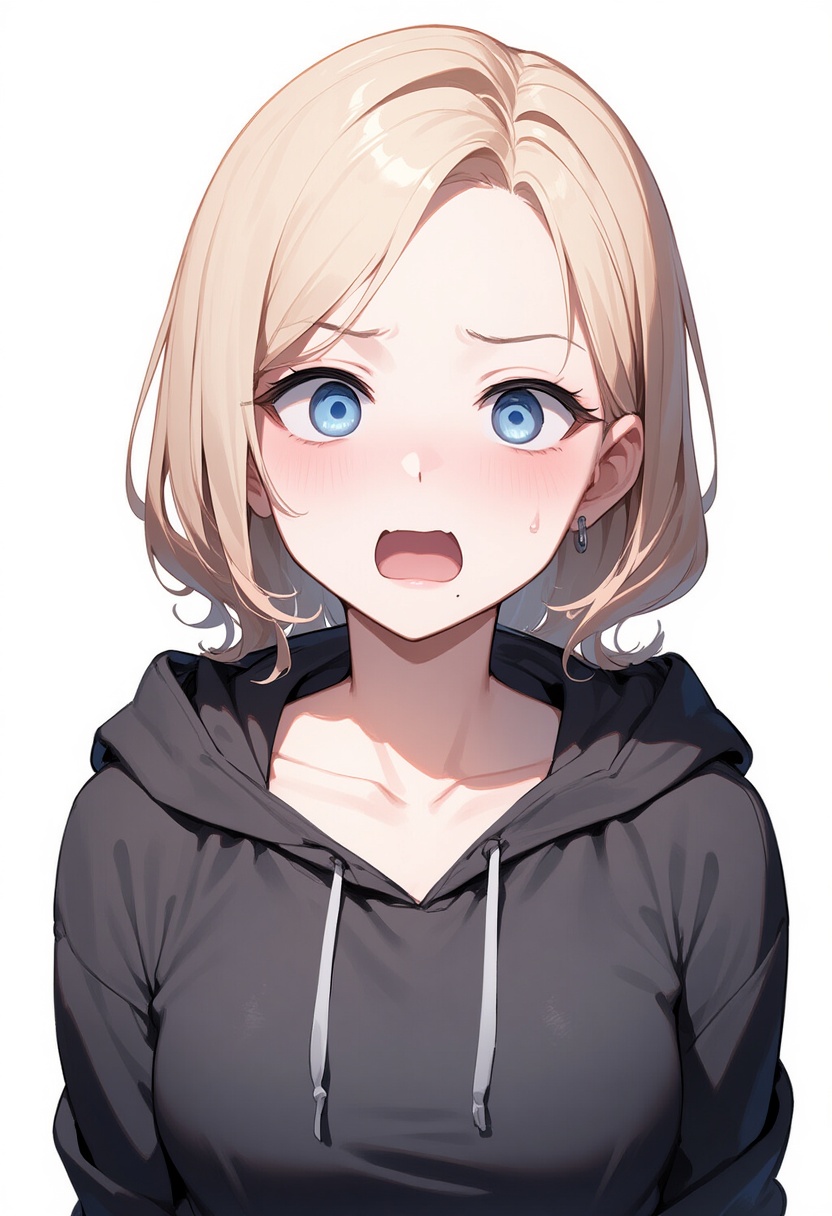An image depicting panicking