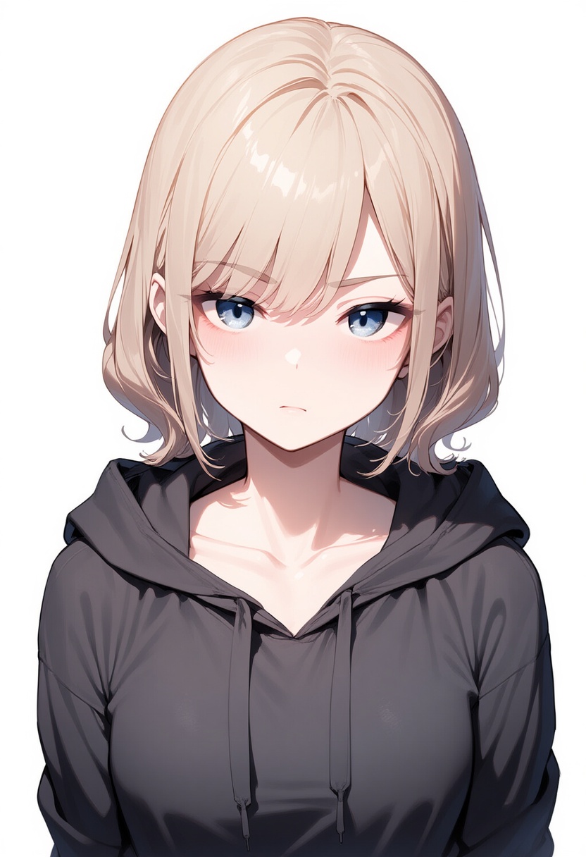 An image depicting pensive