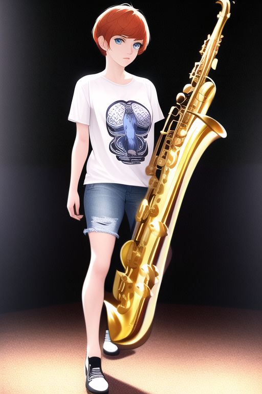 An image depicting Baritone saxophone