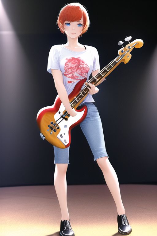 An image depicting Bass guitar