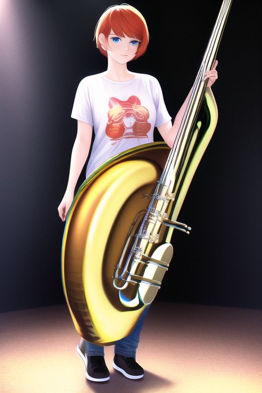 An image depicting Bass tuba