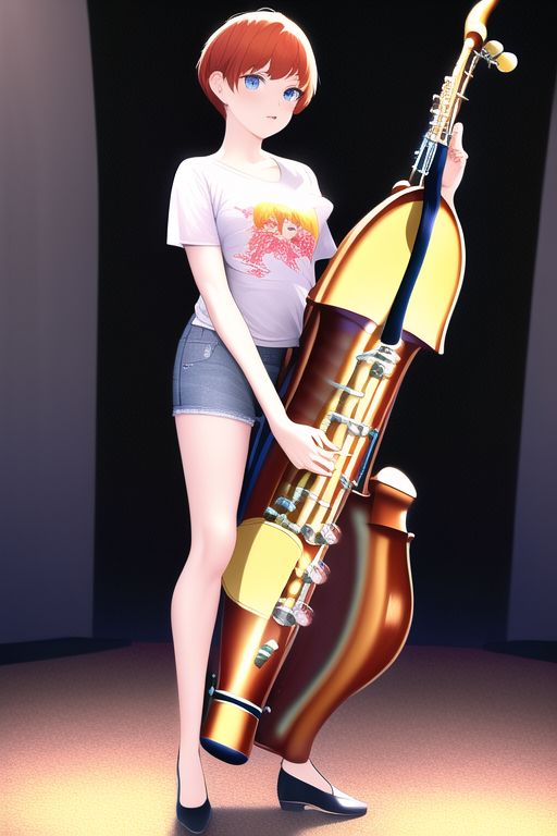 An image depicting Contrabass oboe