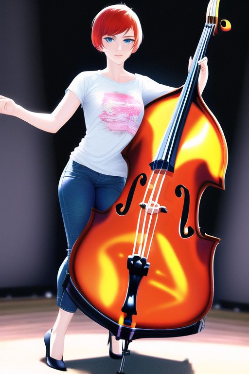 An image depicting Double bass