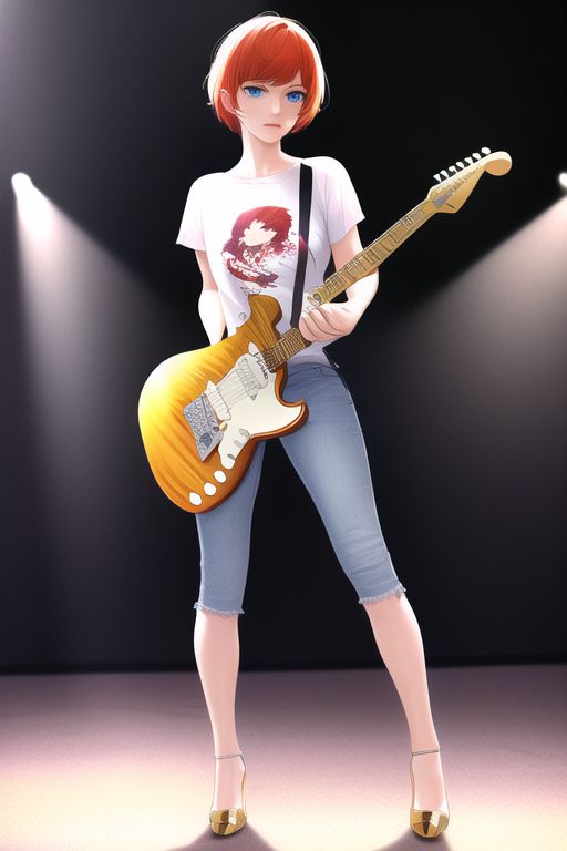 An image depicting Multi-neck guitar