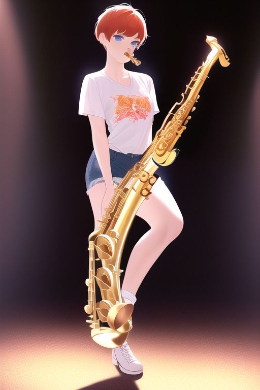 An image depicting Soprano saxophone