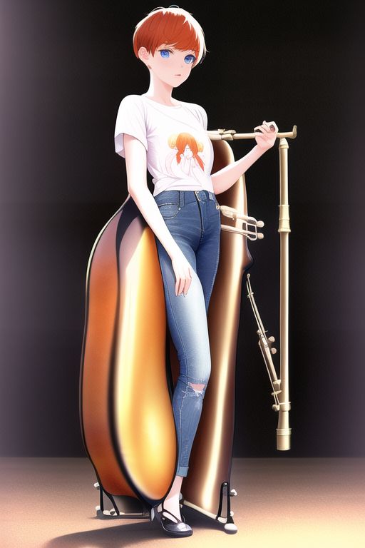An image depicting Subcontrabass flute
