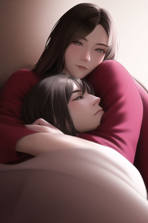 An image depicting cuddling