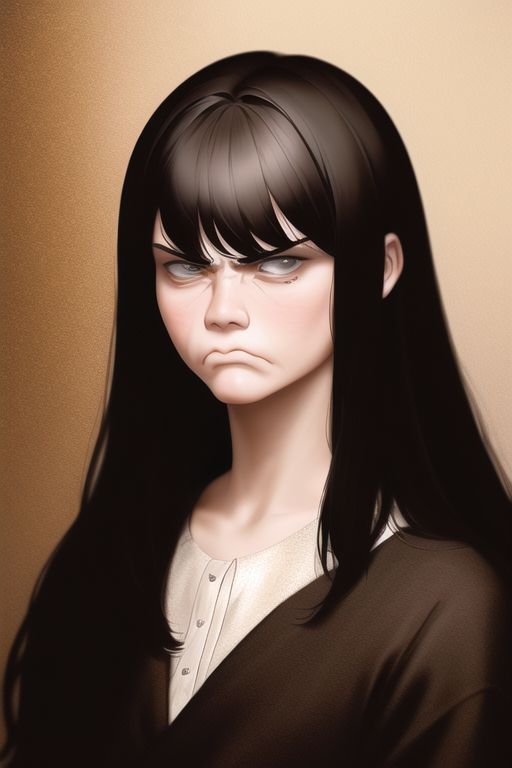 An image depicting frown