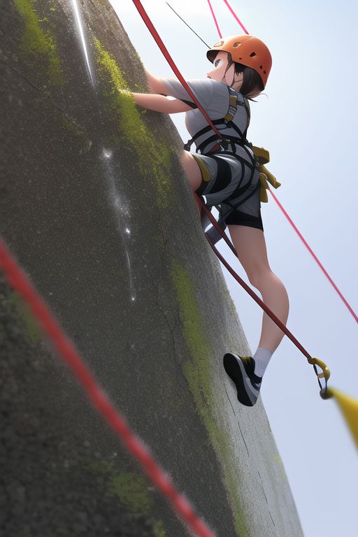 An image depicting rappelling