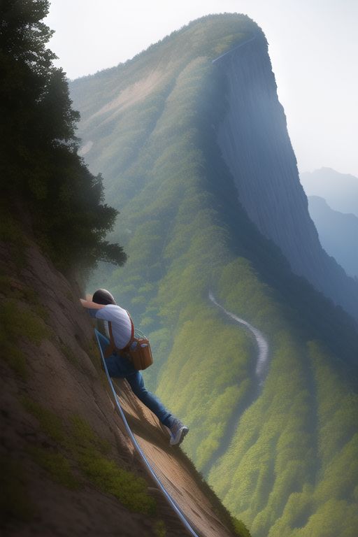 An image depicting steep