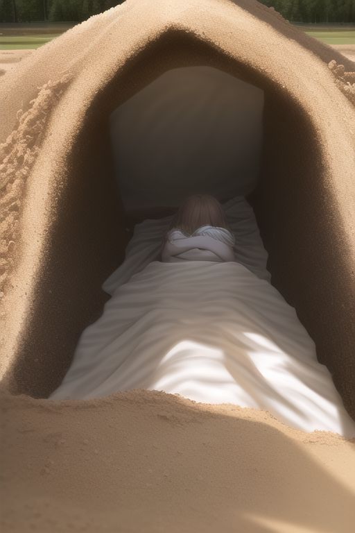 An image depicting burying