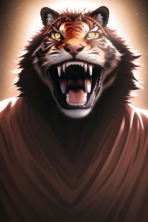 An image depicting roaring