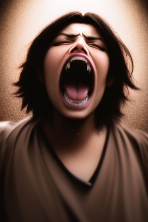 An image depicting shouting
