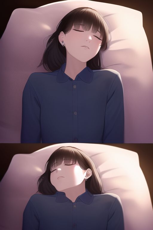 An image depicting sleep talking